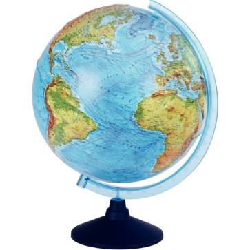 Globe géographique LED