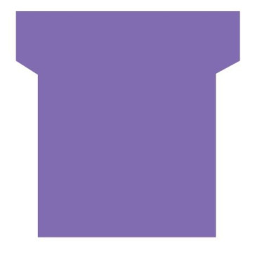 Paquet de 100 fiche planning indice 2  violet