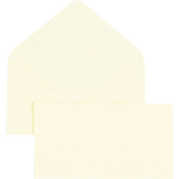 Boîte de 500 enveloppes élection jaunes 90x140 75 g/m²