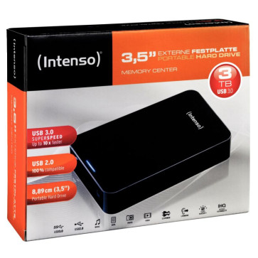 Disque dur externe Intenso 3.5" 3 To