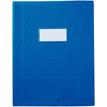 Paquet de 30 protège-cahiers grain 10/100ème format 17 x 22 cm coloris bleu foncé