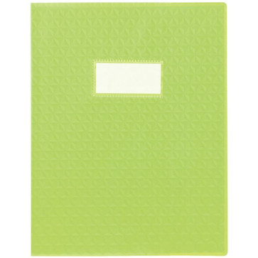 Paquet de 30 protège-cahiers grain 10/100ème format 17 x 22 cm coloris vert clair
