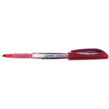 Roller encre liquide pointe moyenne rouge
