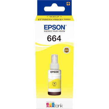 Flacon encre à la marque Epson T664440 jaune