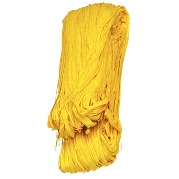 Pelote de 50 g de raphia végétal jaune