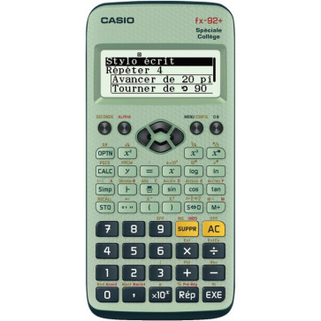Machine à calculer scientifique Casio FX92 Spéciale Collège
