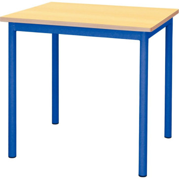 Table maternelle 60x50cm T3 bleu