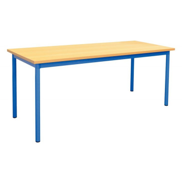 Table maternelle 120x60cm T1 bleu