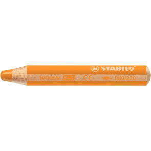 Crayon de couleur Woody orange