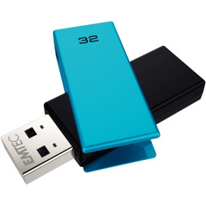 Clé USB Emtec Brick 2.0 C350 32 go bleu