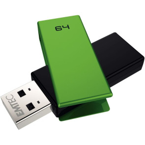 Clé USB Emtec Brick 2.0 C350 64 go vert