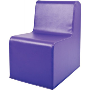 Chauffeuse simple PVC 45x60x68cm violet