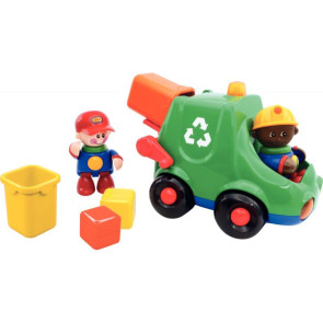 Le camion de tri des déchets TOLO + 2 personnages