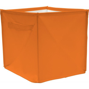 Cube de rangement 28x28x28 cm orange