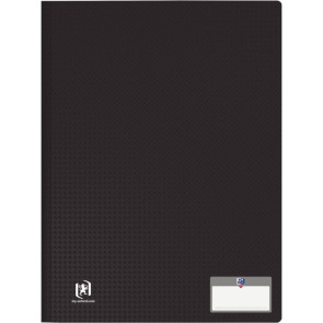 Protège-documents MEMPHIS 10 pochettes fixes 20 vues coloris noir