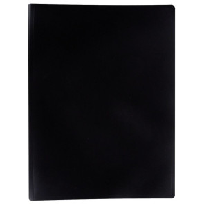 Protège documents couverture souple en polypropylène 40 vues noir