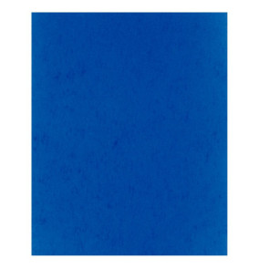 Protège-cahier 2 grands rabats format 18 x 22 cm carte lustrée coloris bleu