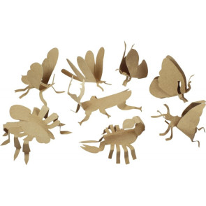 Kit de 24 sculptures insectes Playmais Mosaïc