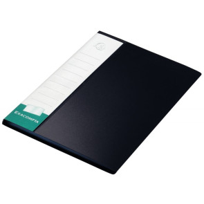 Protège-documents semi rigide 40 pochettes 80 vues coloris noir