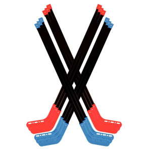 Lot de 12 Crosses de Hockey Hauteur 90 cm