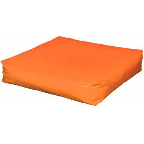 Pouf carré 120x120x30cm orange